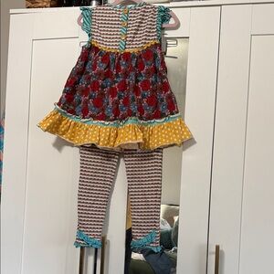 Matilda Jane Floral and Polka Dot Kids Set